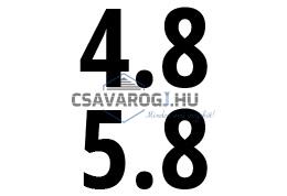 4.8 és 5.8 osztály