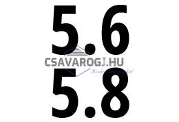 5.6 és 5.8 osztály