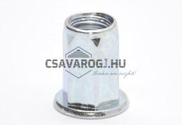 Hatszögletű szegecsanyák