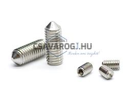 DIN913/914/915/916 - Belsőkulcsnyílású hernyócsavarok
